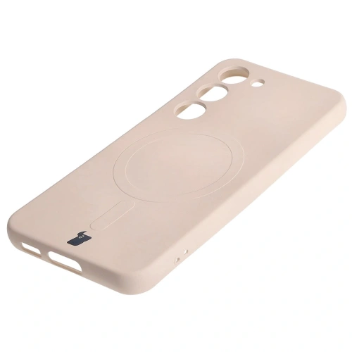 Kup Bizon Case Silicone Magnetic Samsung Galaxy S23 bej - BIZ3570 - {ean13} - Sklep Home Screen