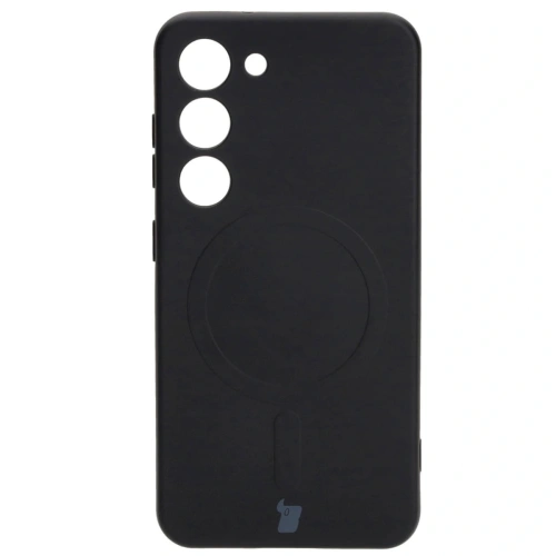 Kup Etui silikonowe z pierścieniem magnetycznym Bizon Case Silicone Magnetic do Samsung Galaxy S23 czarne - BIZ3571 - {ean13} - Sklep Home Screen