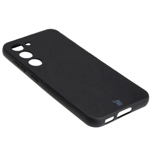 Kup Etui silikonowe z pierścieniem magnetycznym Bizon Case Silicone Magnetic do Samsung Galaxy S23 czarne - BIZ3571 - {ean13} - Sklep Home Screen