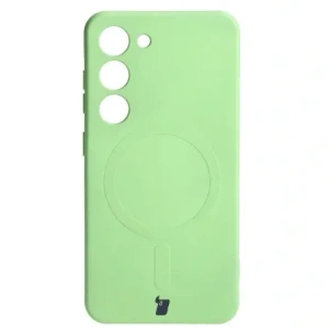 Kup Bizon Case Silicone Magnetic Samsung Galaxy S23 hellgrün - BIZ3575 - {ean13} - Sklep Home Screen