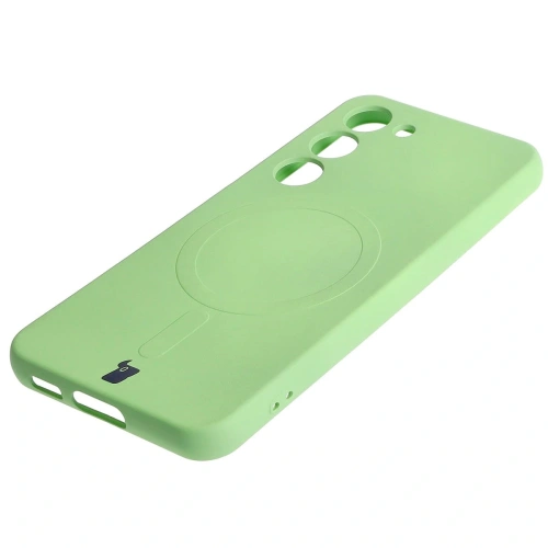 Kup Etui silikonové s magnetickým kroužkem Bizon Case Silicone Magnetic pro Samsung Galaxy S23 jasně zelené - BIZ3575 - {ean13} - Sklep Home Screen