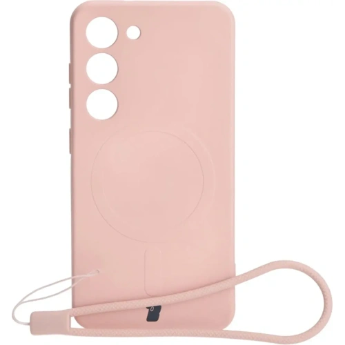 Kup Etui silikonowe z pierścieniem magnetycznym Bizon Case Silicone Magnetic do Samsung Galaxy S23 jasnoróżowe - BIZ3576 - {ean13} - Sklep Home Screen