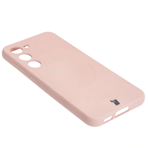 Kup Etui silikonowe z pierścieniem magnetycznym Bizon Case Silicone Magnetic do Samsung Galaxy S23 jasnoróżowe - BIZ3576 - {ean13} - Sklep Home Screen