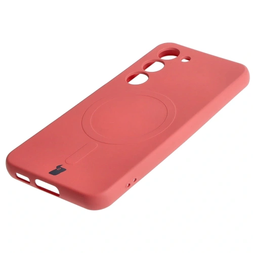 Kup Etui silikonové s magnetickým kroužkem Bizon Case Silicone Magnetic pro Samsung Galaxy S23 v barvě špinavě růžové - BIZ3578 - {ean13} - Sklep Home Screen