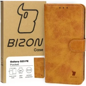 Kup Bizon Case Pocket Samsung Galaxy S23 FE braun - BIZ3580 - {ean13} - Sklep Home Screen
