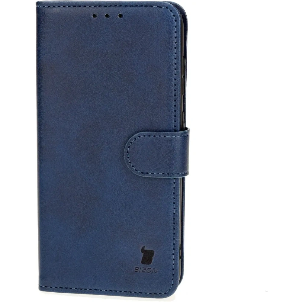 Etui z klapką Bizon Case Pocket do Samsung Galaxy S23 FE granatowe