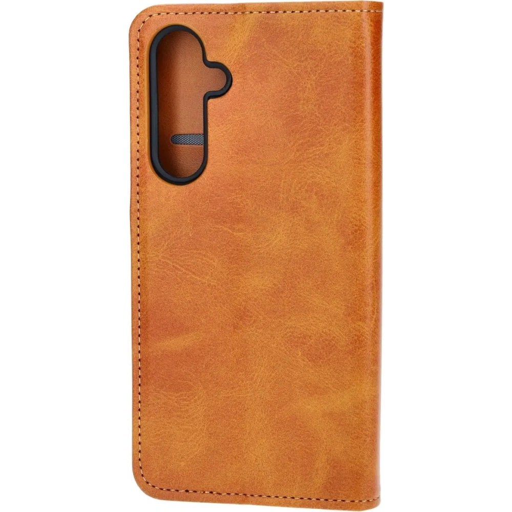 Etui z klapką Bizon Case Pocket Pro do Samsung Galaxy S23 FE brązowe