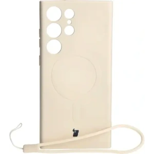Kup Bizon Carcasa din Silicon Magnetic Samsung Galaxy S23 Ultra bej - BIZ3584 - {ean13} - Sklep Home Screen