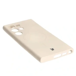 Buy Bizon Case Silicone Magnetic Samsung Galaxy S23 Ultra beige - BIZ3584 - {ean13} - Home Screen Store Europe