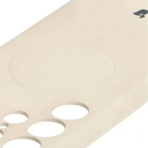 Buy Bizon Case Silicone Magnetic Samsung Galaxy S23 Ultra beige - BIZ3584 - {ean13} - Home Screen Store Europe