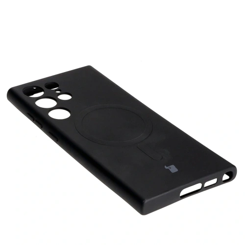 Kup Etui silikonowe z pierścieniem magnetycznym Bizon Case Silicone Magnetic do Samsung Galaxy S23 Ultra czarne - BIZ3585 - {ean13} - Sklep Home Screen