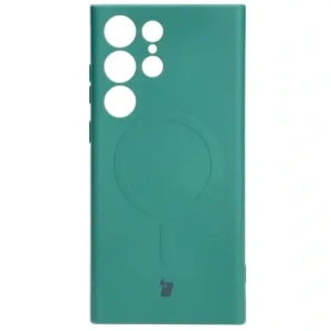 Buy Bizon Case Silicone Magnetic Samsung Galaxy S23 Ultra dark green - BIZ3586 - {ean13} - Home Screen Store Europe