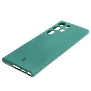 Buy Bizon Case Silicone Magnetic Samsung Galaxy S23 Ultra dark green - BIZ3586 - {ean13} - Home Screen Store Europe