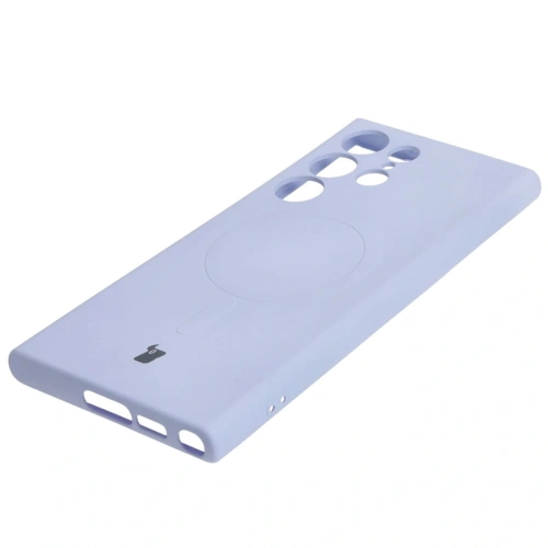 Kup Bizon Case Silicone Magnetic Samsung Galaxy S23 Ultra violet deschis - BIZ3588 - {ean13} - Sklep Home Screen