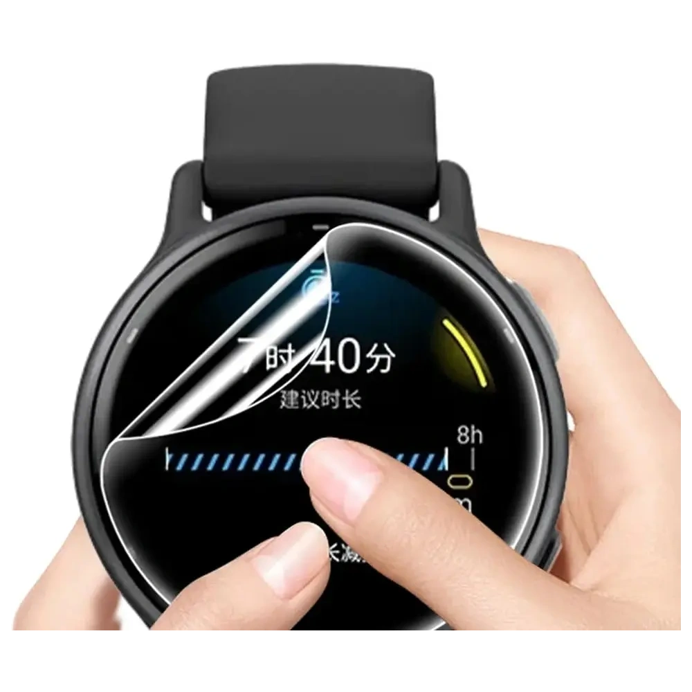 Folia hydrożelowa na ekran Bizon Glass Watch Hydrogel do Garmin Vivoactive 5 [2 PACK]
