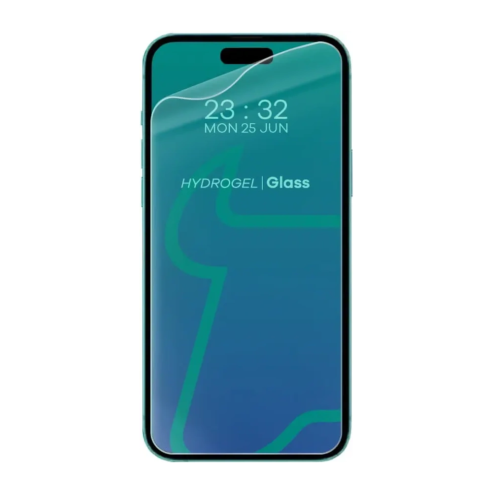 Folia hydrożelowa na tył i przód Bizon Glass Hydrogel Pack do Apple iPhone 15 Pro