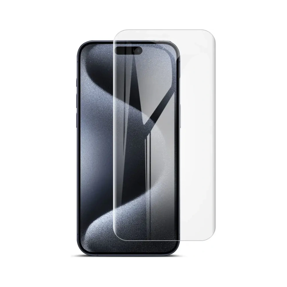 Folia hydrożelowa na tył i przód Bizon Glass Hydrogel Pack do Apple iPhone 15 Pro