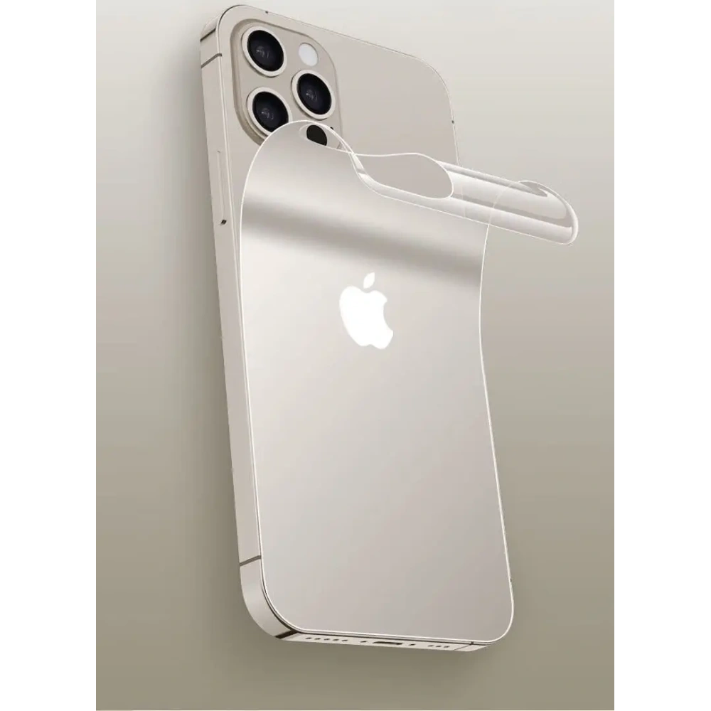 Folia hydrożelowa na tył i przód Bizon Glass Hydrogel Pack do Apple iPhone 15 Pro