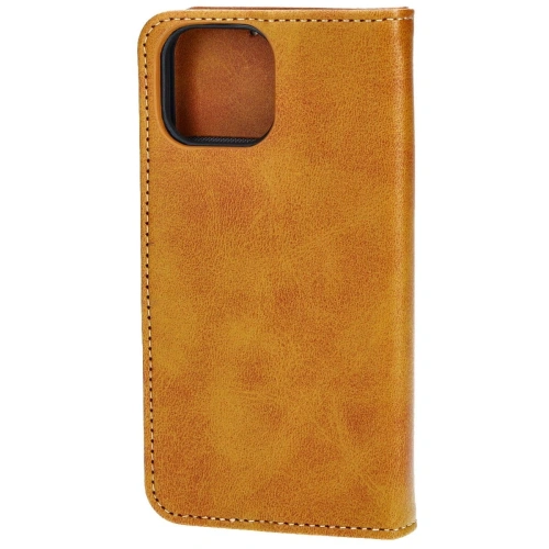 Kup Etui z klapką Bizon Case Pocket do Apple iPhone 13 Mini brązowe - BIZ3598 - {ean13} - Sklep Home Screen