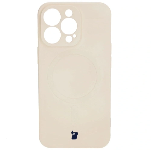 Kup Bizon Case Silicone Magnetic Apple iPhone 13 Pro bej - BIZ3599 - {ean13} - Sklep Home Screen