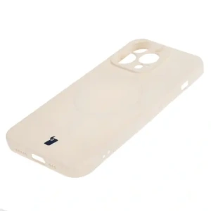 Kup Etui silikonowe z pierścieniem magnetycznym Bizon Case Silicone Magnetic do Apple iPhone 13 Pro beżowe - BIZ3599 - {ean13} - Sklep Home Screen