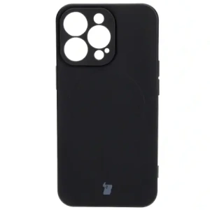 Kup Etui silikonowe z pierścieniem magnetycznym Bizon Case Silicone Magnetic do Apple iPhone 13 Pro czarne - BIZ3600 - {ean13} - Sklep Home Screen