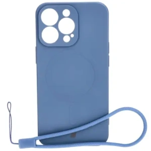 Kup Etui silikonowe z pierścieniem magnetycznym Bizon Case Silicone Magnetic do Apple iPhone 13 Pro granatowe - BIZ3601 - {ean13} - Sklep Home Screen