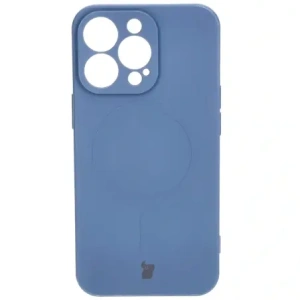 Kup Etui silikonowe z pierścieniem magnetycznym Bizon Case Silicone Magnetic do Apple iPhone 13 Pro granatowe - BIZ3601 - {ean13} - Sklep Home Screen