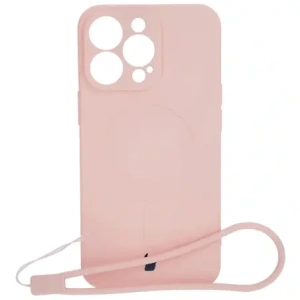 Kup Etui silikonowe z pierścieniem magnetycznym Bizon Case Silicone Magnetic do Apple iPhone 13 Pro jasnoróżowe - BIZ3602 - {ean13} - Sklep Home Screen