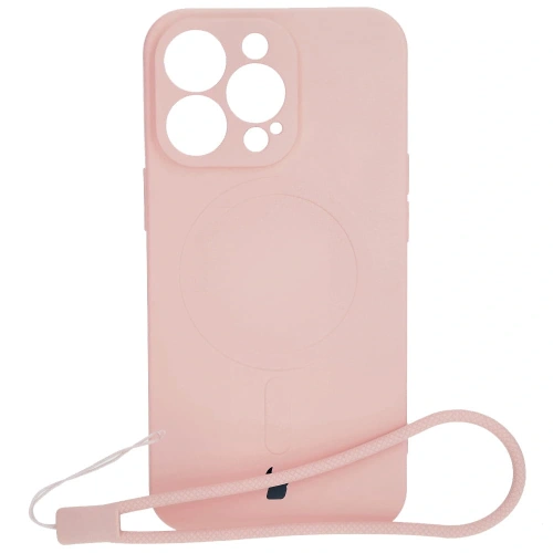Kup Etui silikonowe z pierścieniem magnetycznym Bizon Case Silicone Magnetic do Apple iPhone 13 Pro jasnoróżowe - BIZ3602 - {ean13} - Sklep Home Screen