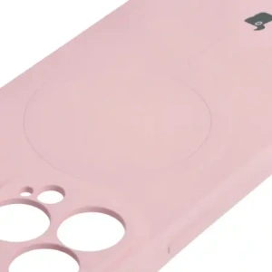 Kup Etui silikonowe z pierścieniem magnetycznym Bizon Case Silicone Magnetic do Apple iPhone 13 Pro jasnoróżowe - BIZ3602 - {ean13} - Sklep Home Screen