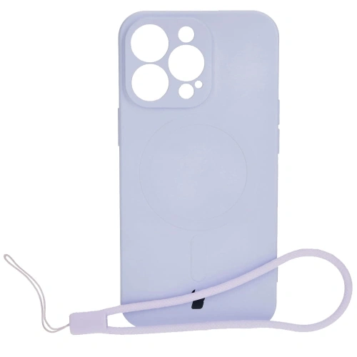 Kup Etui silikonowe z pierścieniem magnetycznym Bizon Case Silicone Magnetic do Apple iPhone 13 Pro jasnofioletowe - BIZ3603 - {ean13} - Sklep Home Screen