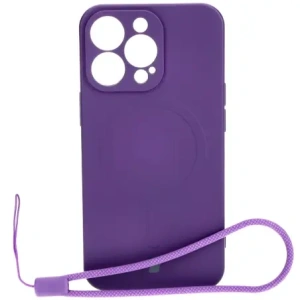 Kup Etui silikonowe z pierścieniem magnetycznym Bizon Case Silicone Magnetic do Apple iPhone 13 Pro śliwkowe - BIZ3604 - {ean13} - Sklep Home Screen