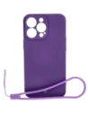 Kup Etui silikonowe z pierścieniem magnetycznym Bizon Case Silicone Magnetic do Apple iPhone 13 Pro śliwkowe - BIZ3604 - {ean13} - Sklep Home Screen