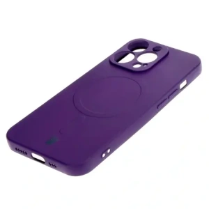 Kup Etui silikonowe z pierścieniem magnetycznym Bizon Case Silicone Magnetic do Apple iPhone 13 Pro śliwkowe - BIZ3604 - {ean13} - Sklep Home Screen