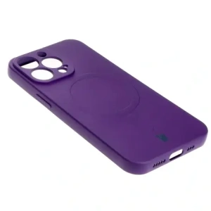Kup Etui silikonowe z pierścieniem magnetycznym Bizon Case Silicone Magnetic do Apple iPhone 13 Pro śliwkowe - BIZ3604 - {ean13} - Sklep Home Screen