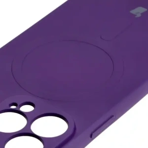 Kup Etui silikonowe z pierścieniem magnetycznym Bizon Case Silicone Magnetic do Apple iPhone 13 Pro śliwkowe - BIZ3604 - {ean13} - Sklep Home Screen