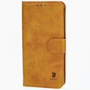 Kup Etui z klapką Bizon Case Pocket do Apple iPhone 13 Pro brązowe - BIZ3606 - {ean13} - Sklep Home Screen