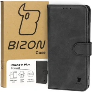 Kup Etui z klapką Bizon Case Pocket do Apple iPhone 14 Plus czarne - BIZ3611 - {ean13} - Sklep Home Screen