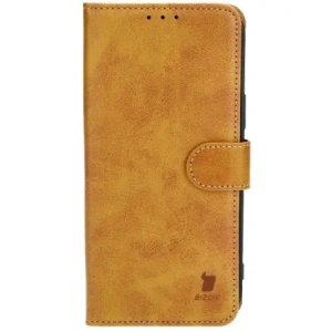 Kup Etui z klapką Bizon Case Pocket do Apple iPhone 14 Plus brązowe - BIZ3612 - {ean13} - Sklep Home Screen