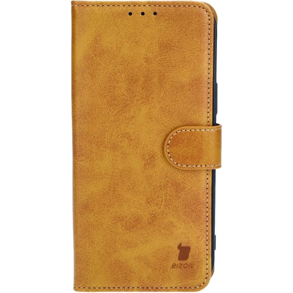 Etui z klapką Bizon Case Pocket do Apple iPhone 14 Plus brązowe