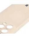 Kup Etui silikonowe z pierścieniem magnetycznym Bizon Case Silicone Magnetic do Apple iPhone 14 Pro beżowe - BIZ3613 - {ean13} - Sklep Home Screen