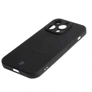Kup Etui silikonowe z pierścieniem magnetycznym Bizon Case Silicone Magnetic do Apple iPhone 14 Pro czarne - BIZ3614 - {ean13} - Sklep Home Screen