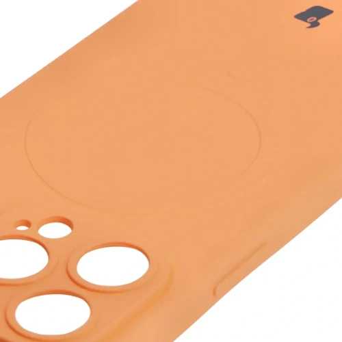 Kup Etui silikonové s magnetickým kroužkem Bizon Case Silicone Magnetic pro Apple iPhone 14 Pro mrkvové - BIZ3615 - {ean13} - Sklep Home Screen