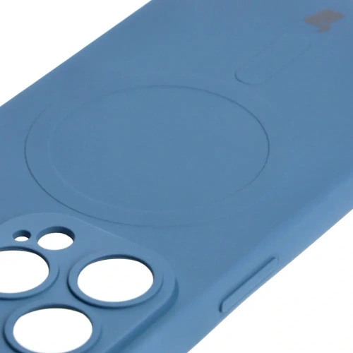 Kup Silikonové pouzdro s magnetickým kroužkem Bizon Case Silicone Magnetic pro Apple iPhone 14 Pro tmavě modré - BIZ3616 - {ean13} - Sklep Home Screen
