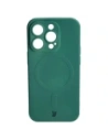 Kup Etui silikonové s magnetickým kroužkem Bizon Case Silicone Magnetic pro Apple iPhone 14 Pro tmavě zelené - BIZ3617 - {ean13} - Sklep Home Screen