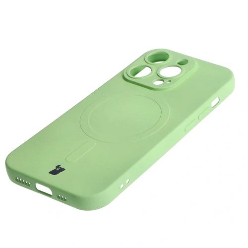 Kup Etui silikonové s magnetickým kroužkem Bizon Case Silicone Magnetic pro Apple iPhone 14 Pro jasně zelené - BIZ3618 - {ean13} - Sklep Home Screen
