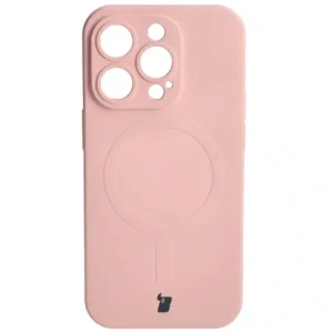 Kup Etui silikonowe z pierścieniem magnetycznym Bizon Case Silicone Magnetic do Apple iPhone 14 Pro jasnoróżowe - BIZ3619 - {ean13} - Sklep Home Screen