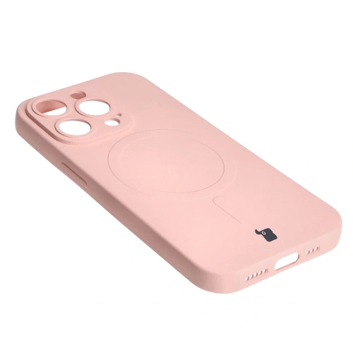 Kup Silikonové pouzdro s magnetickým kroužkem Bizon Case Silicone Magnetic pro Apple iPhone 14 Pro světle růžové - BIZ3619 - {ean13} - Sklep Home Screen