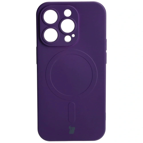 Kup Etui silikonové s magnetickým kroužkem Bizon Case Silicone Magnetic pro Apple iPhone 14 Pro slivkové - BIZ3621 - {ean13} - Sklep Home Screen